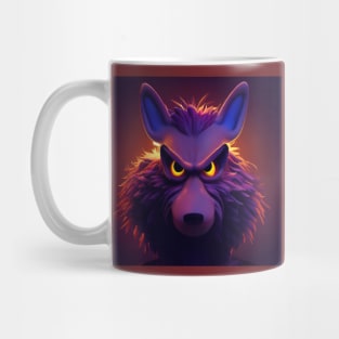 Wolf Cartoon Mug